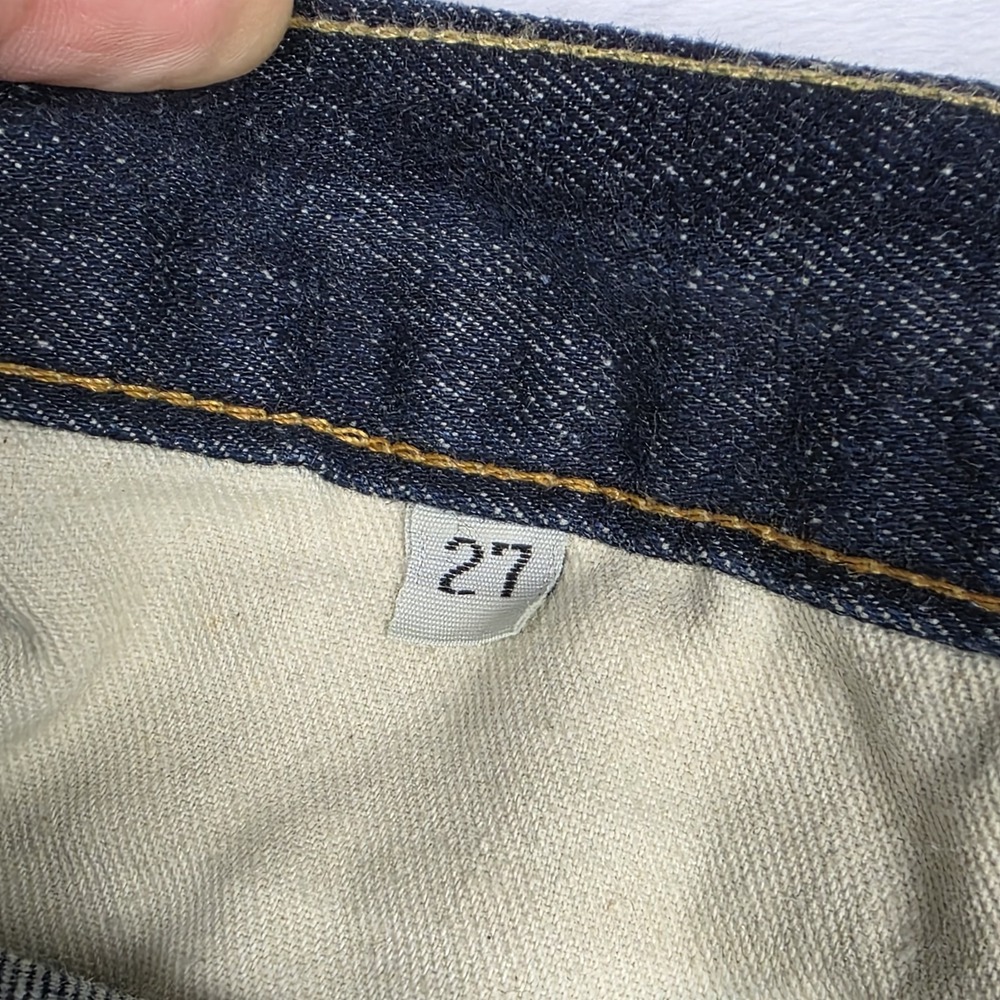 Imogene Willie Jeans Womens 27 Slim Ankle Dark Denim Mid Rise Stretch 28x32 - Picture 6 of 13